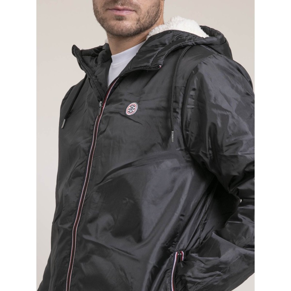 Coupe-vent Doublé Sherpa Zaltina noir, RITCHIE