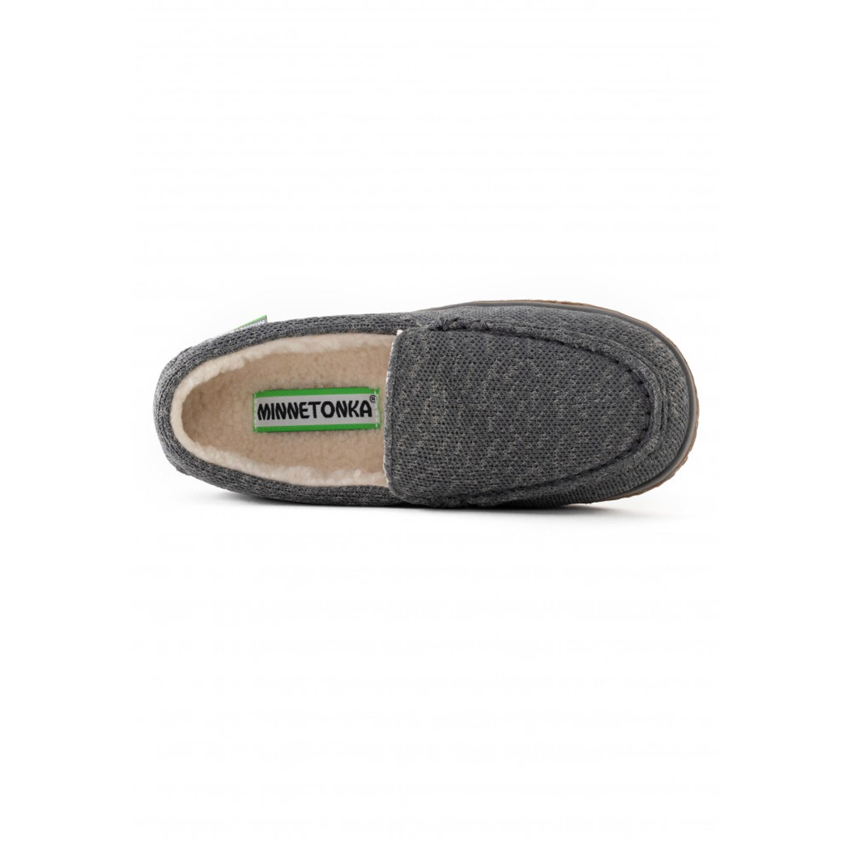 Mocassins Eco gris, MINNETONKA
