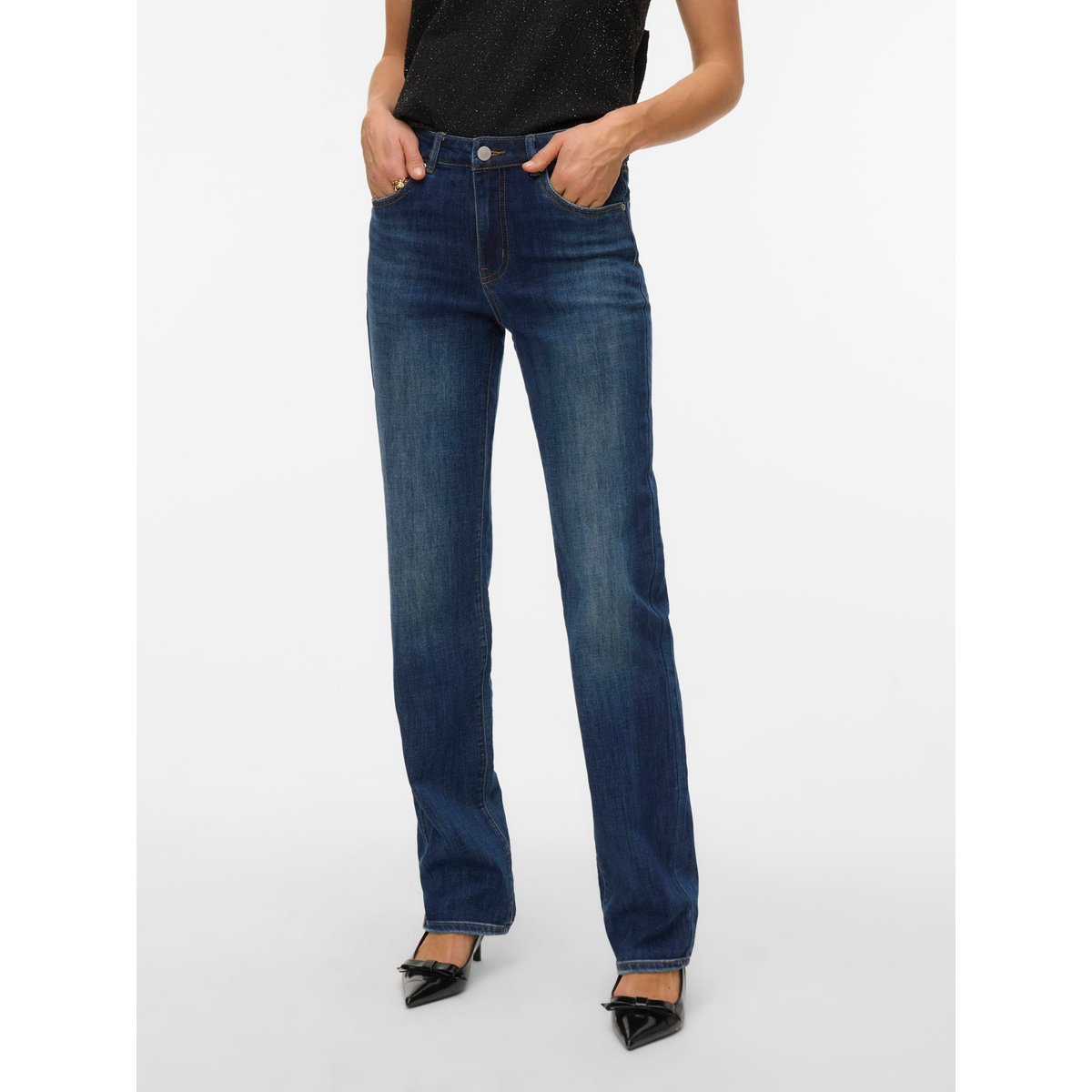 Jean dark blue denim, VERO MODA