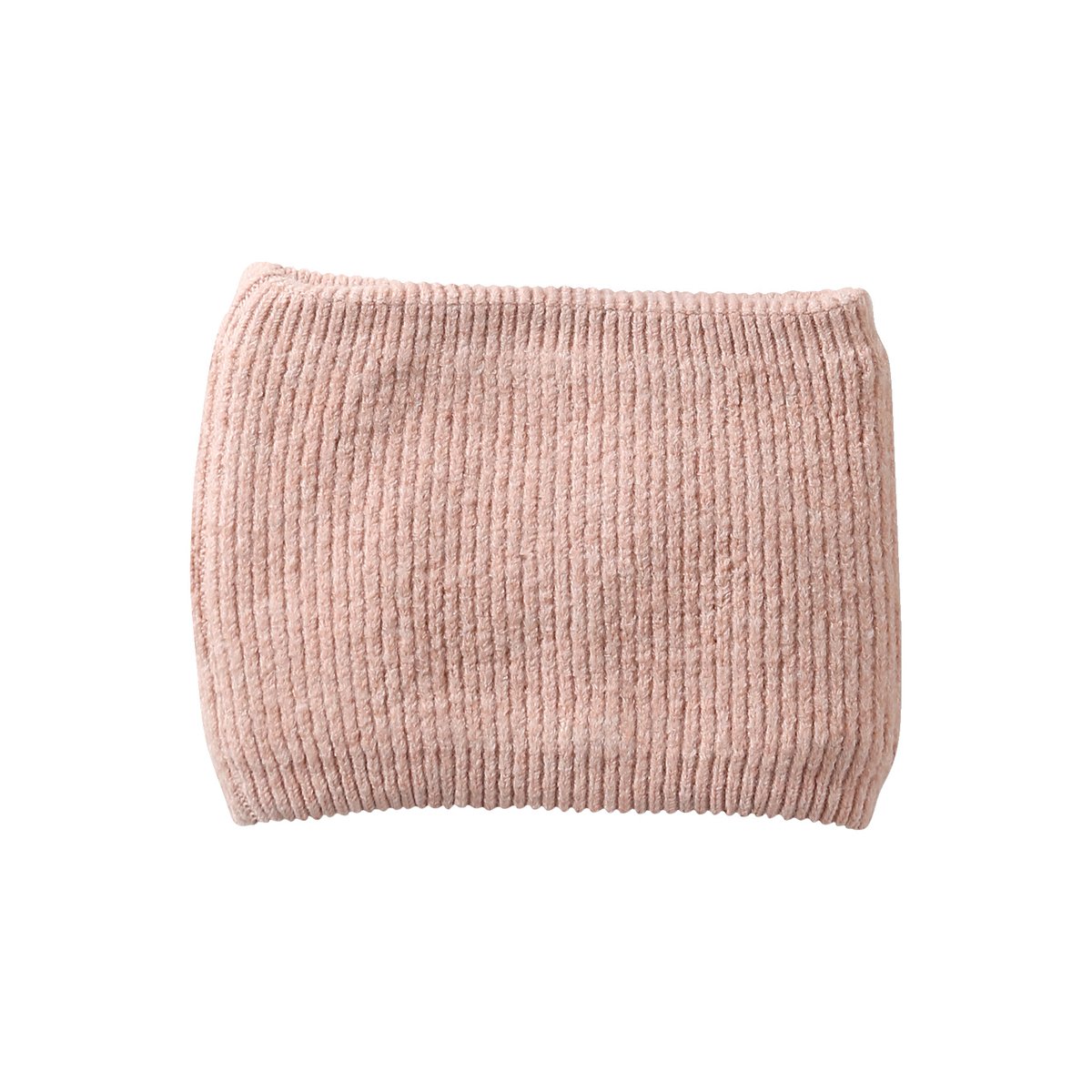 Ensemble bonnet, snood et mitaines beige poudré, VERTBAUDET