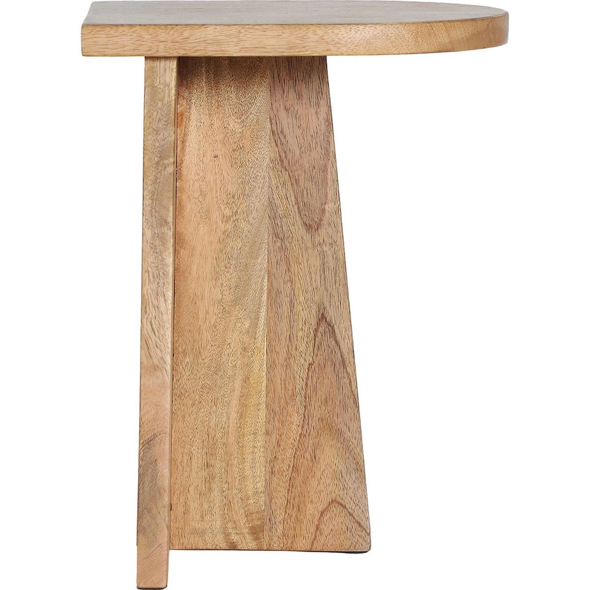 Table d'appoint bois de manguier VACIO brun clair, RECOLLECTION