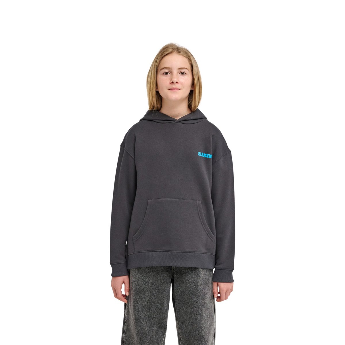 Sweat capuche PLEASURE noir off black, ELEMENT