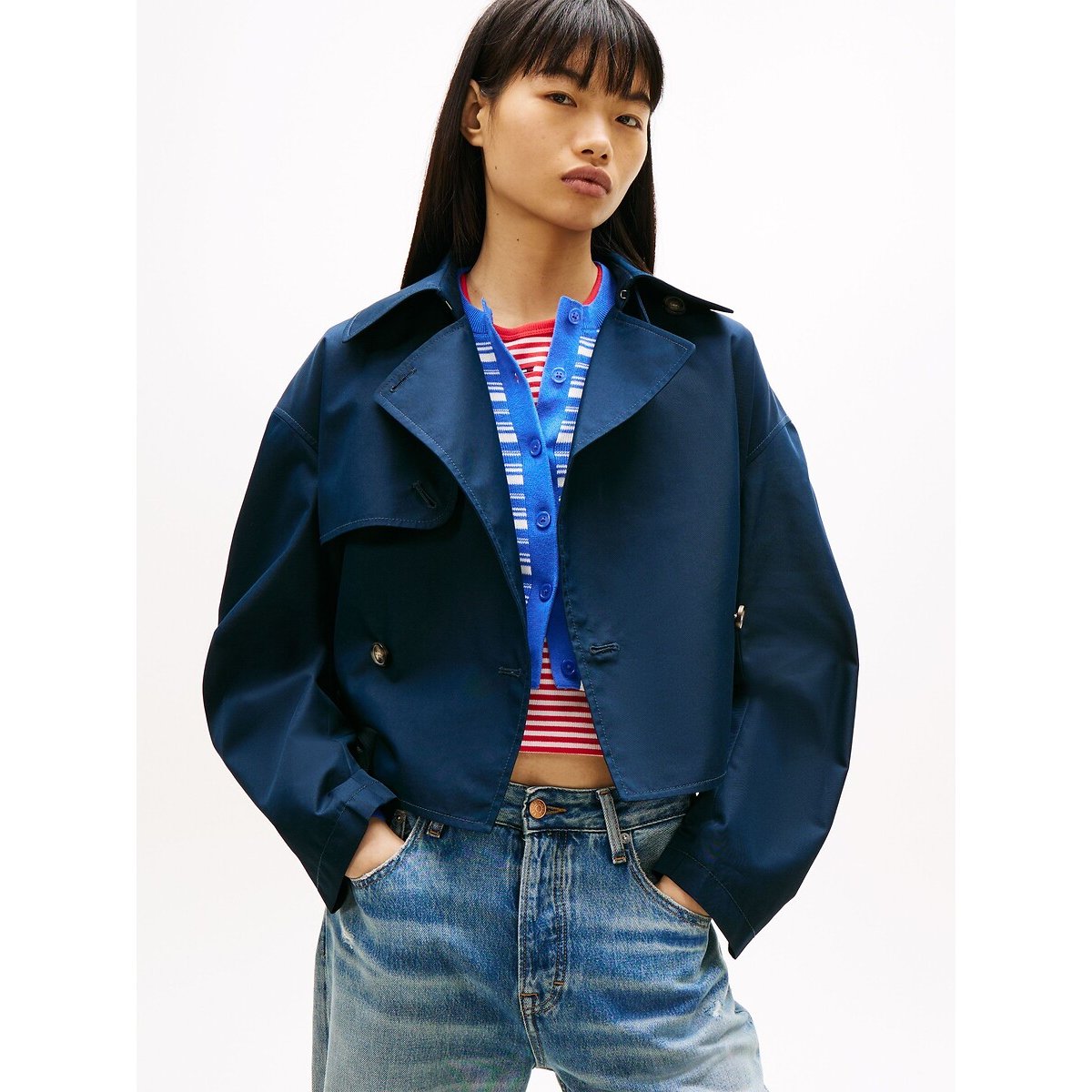 Trench court marine, TOMMY JEANS
