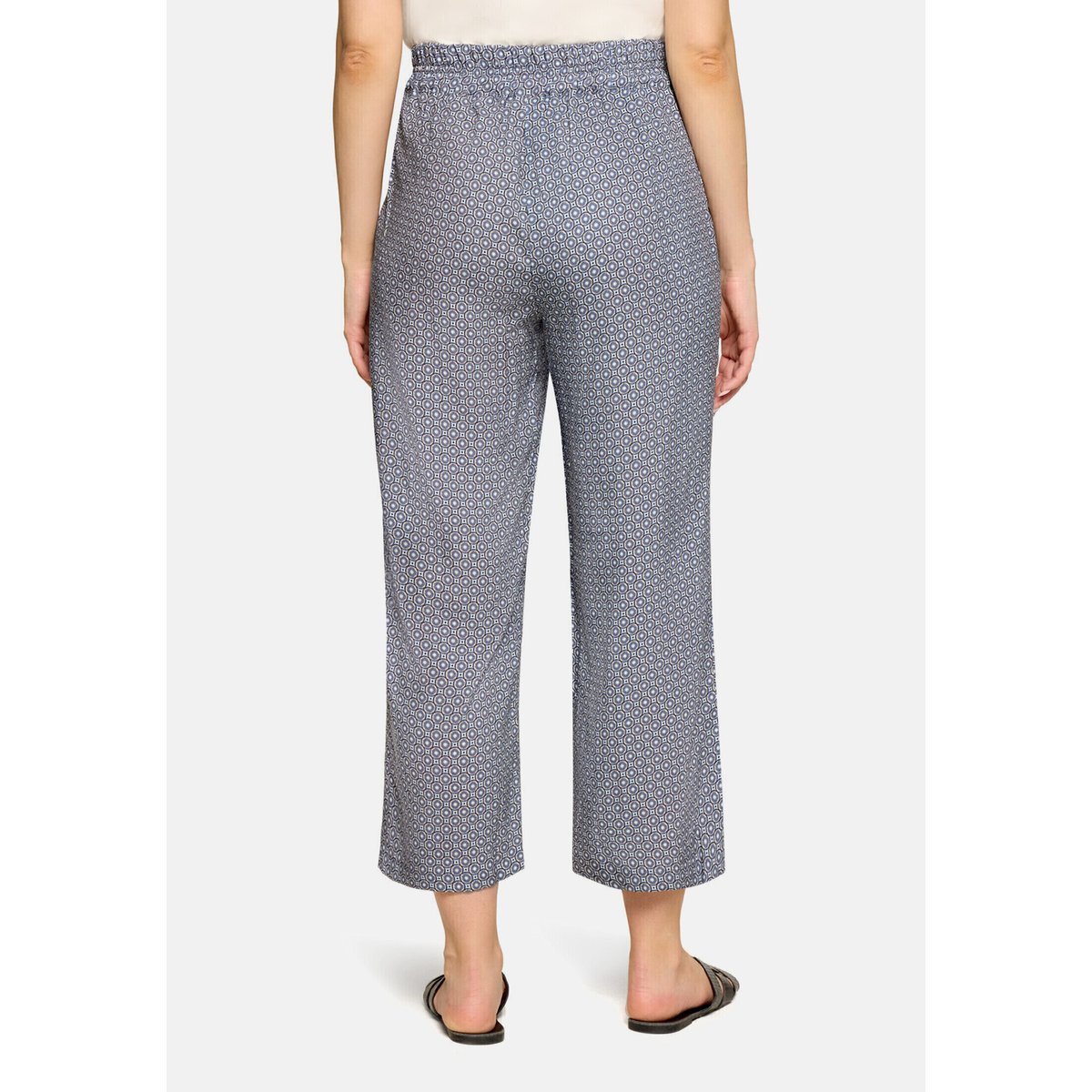 Pantalon Marlene à taille élastique blue/ dark blue, BETTY BARCLAY