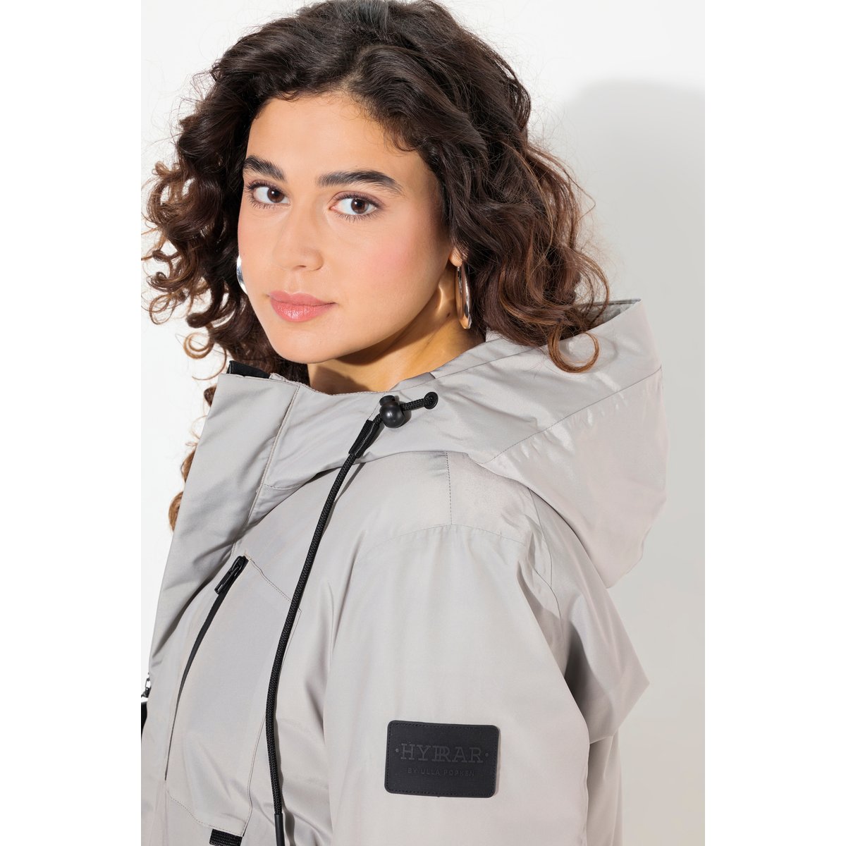Manteau technique imperméable HYPRAR gris moyen, ULLA POPKEN