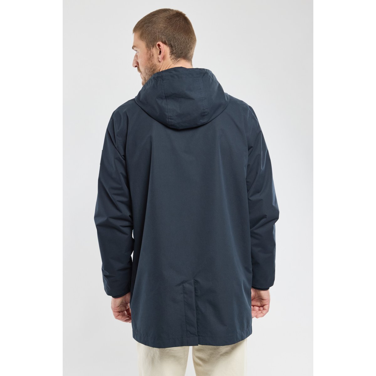 Parka longue imperméable HIGHSTREET navy, BERMUDES