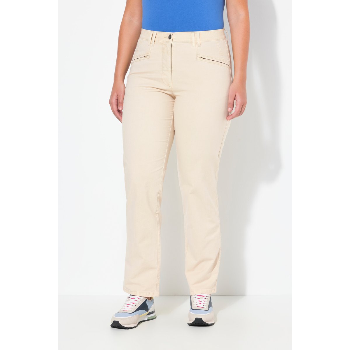 Pantalon stretch Mony beige, ULLA POPKEN