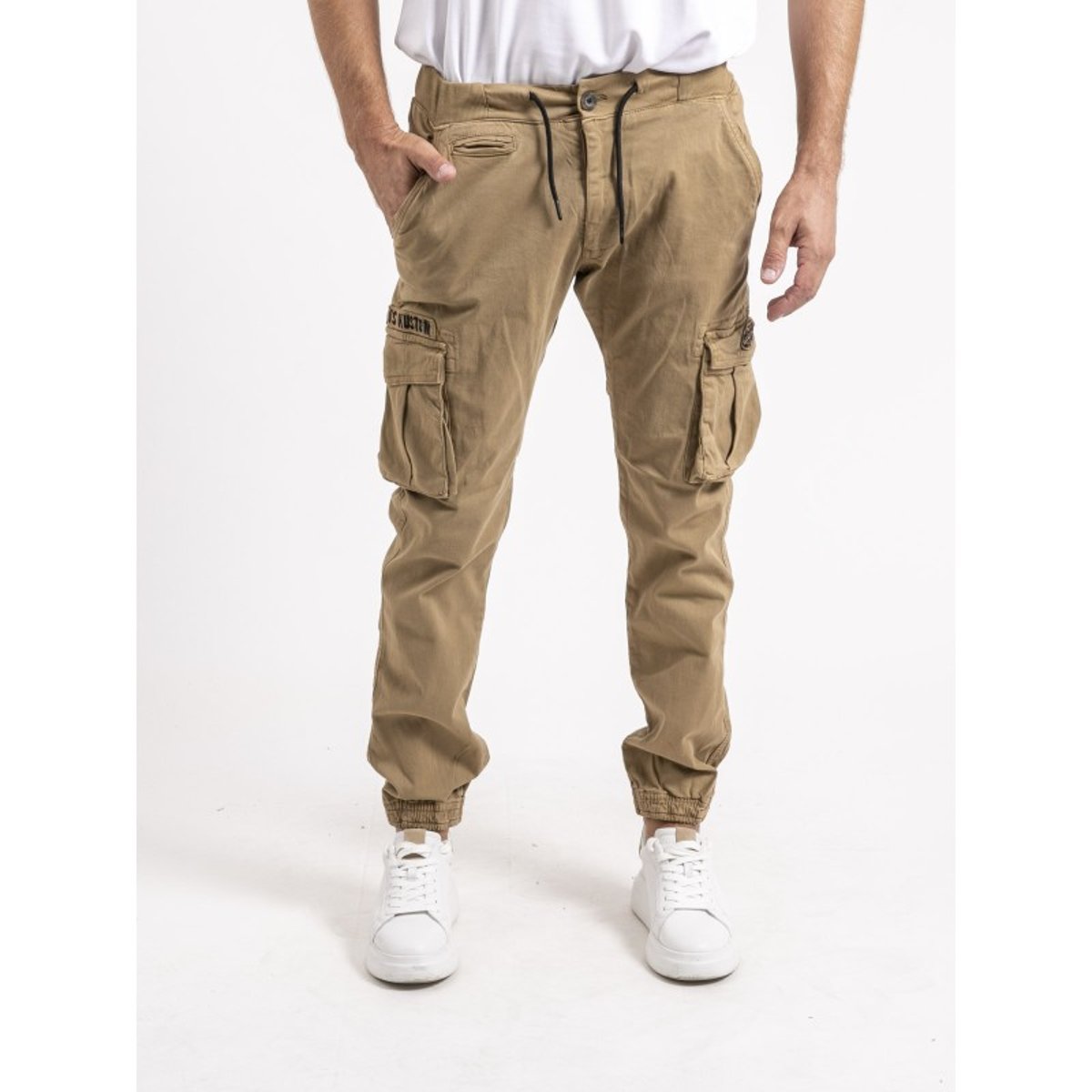 Pantalon Battle Vonduki beige, RITCHIE