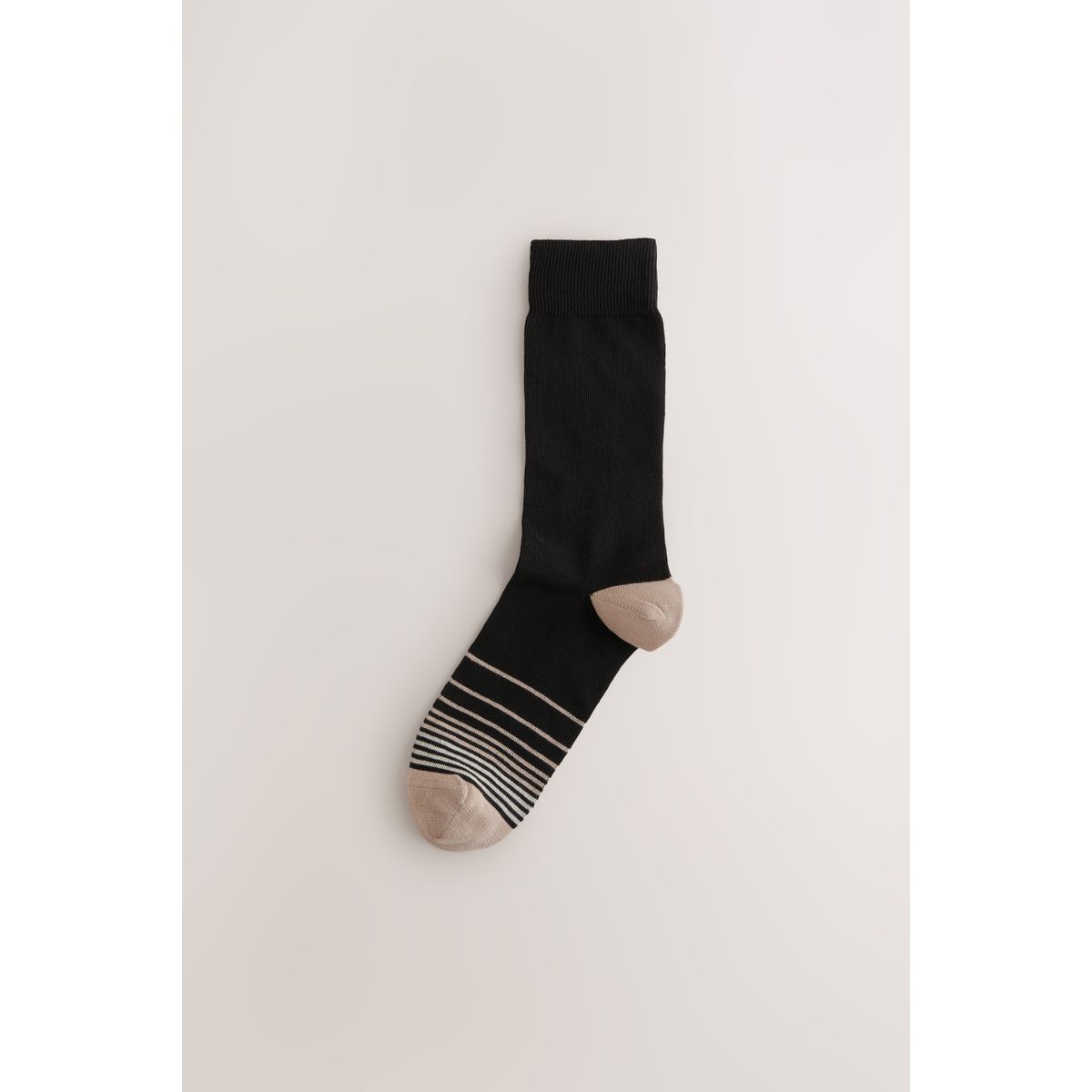 Chaussettes , 7 paires noir couleur ombre, NEXT