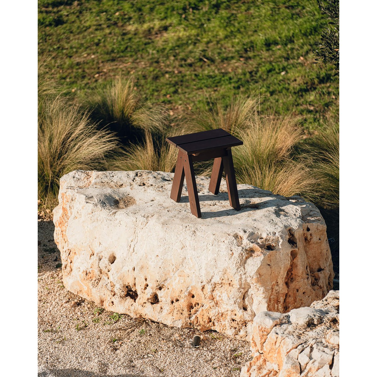 Tabouret Navo Bleu givré bleu givré, NOO.MA