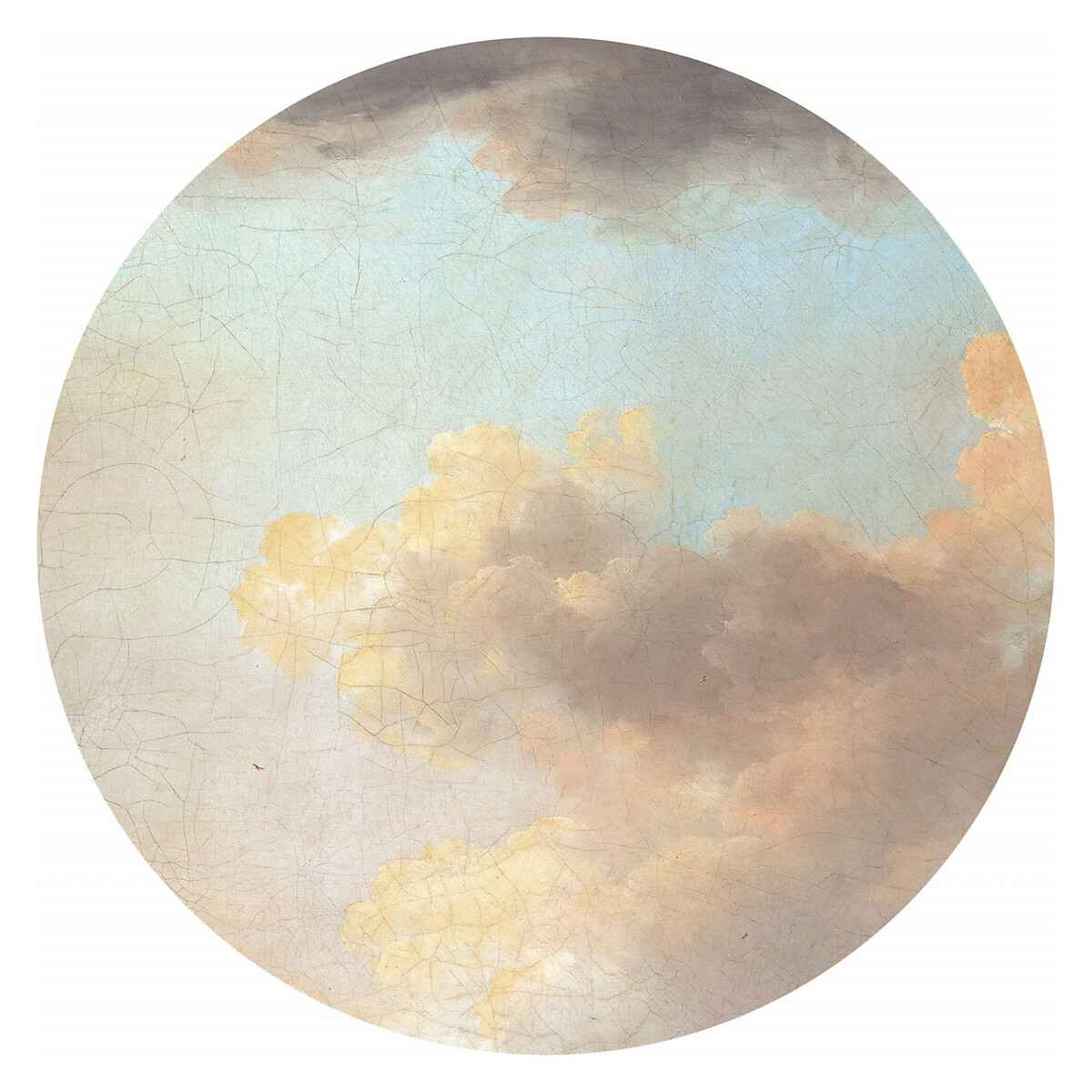 Papel de parede DOT, Relic Clouds, da Interelife multicolor, INTERELIFE