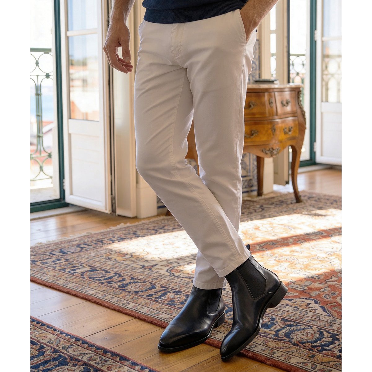 Bottines FIRENZE bleu nuit, FINSBURY