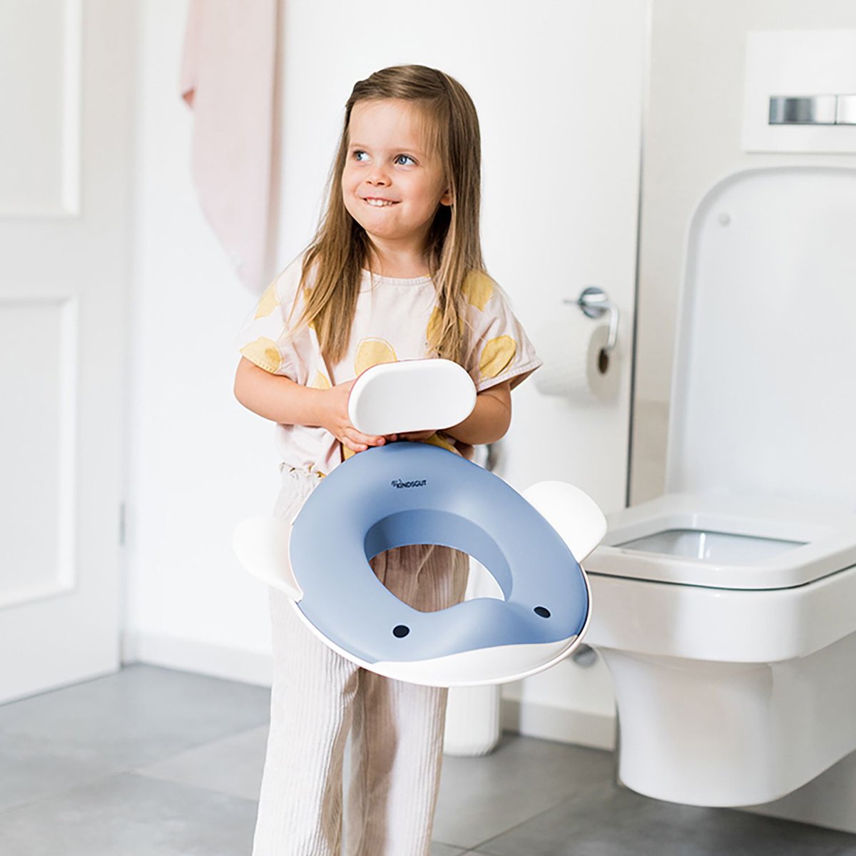 Réducteur de toilette baleine blue pigeon, KINDSGUT