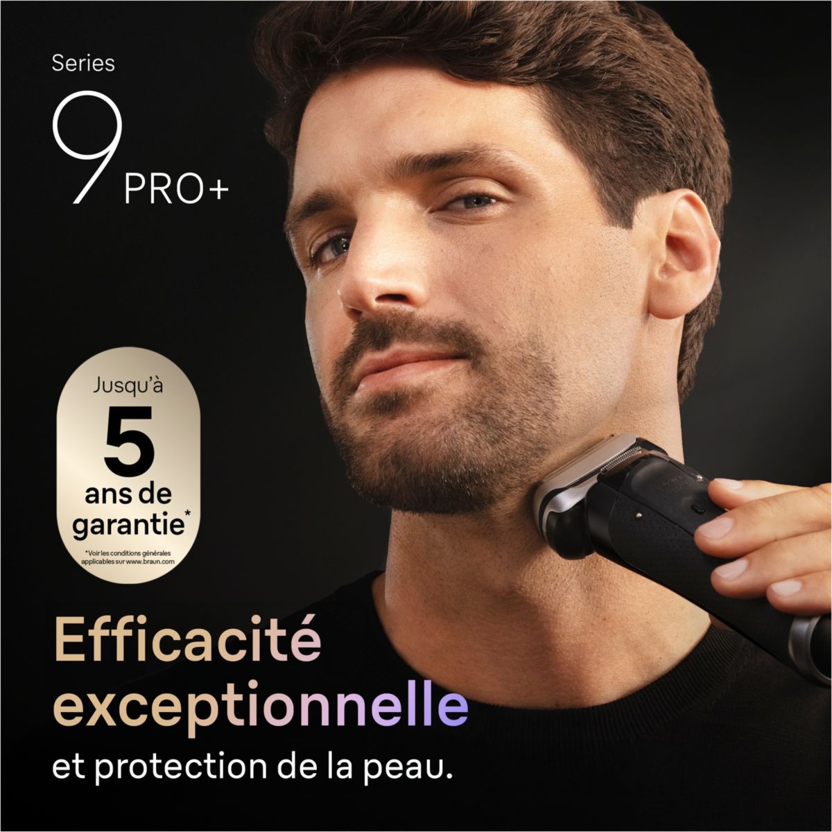 Rasoir électrique Series 9 9660cc Clean&Charge couleur unique, BRAUN