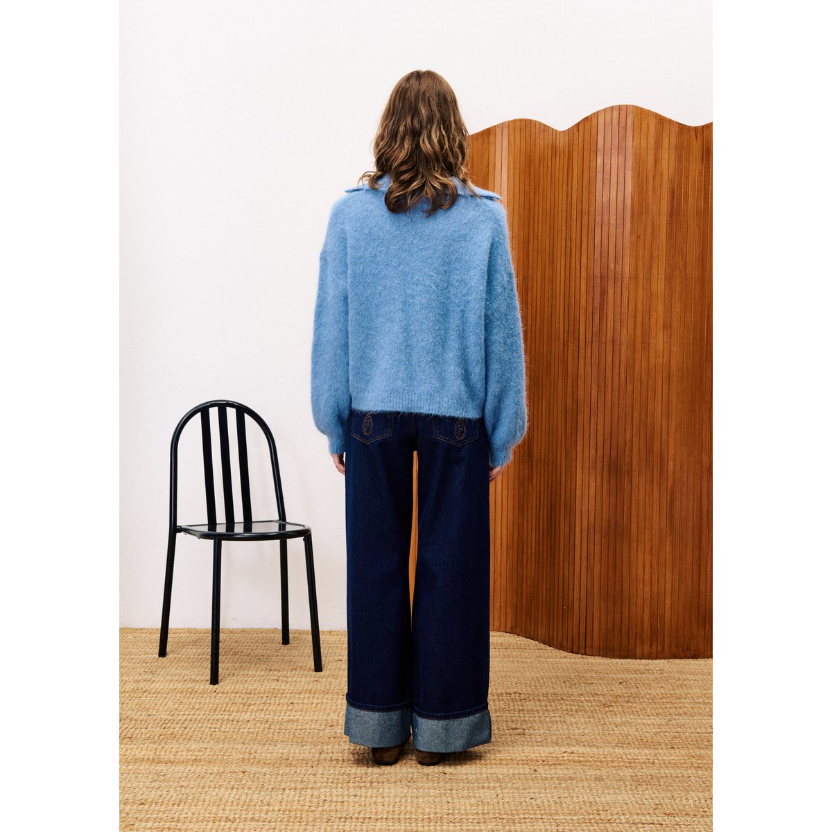 Polo  JOSSE bleu jean, FRNCH