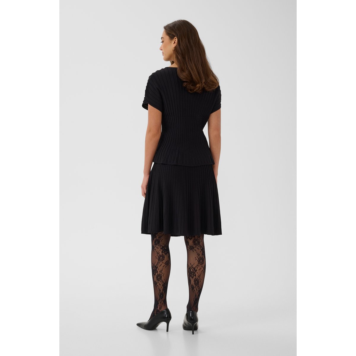 Robe décontractée noir meteorite, CULTURE
