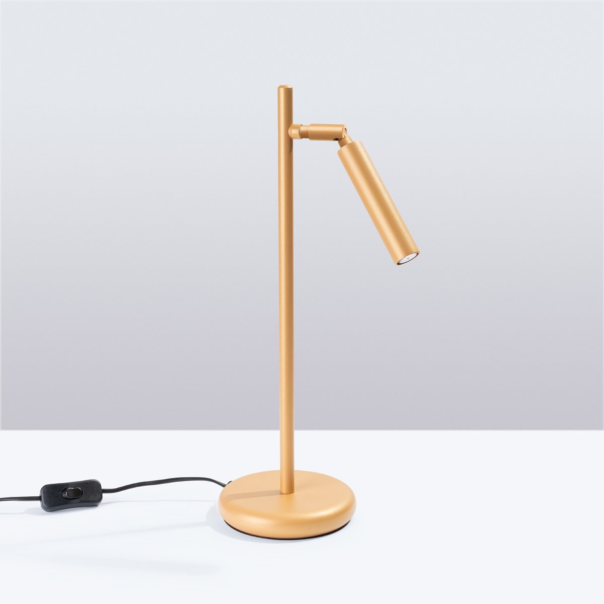 Lampe à poser Acier Doré G9 1 Pastelo jaune, EDEN