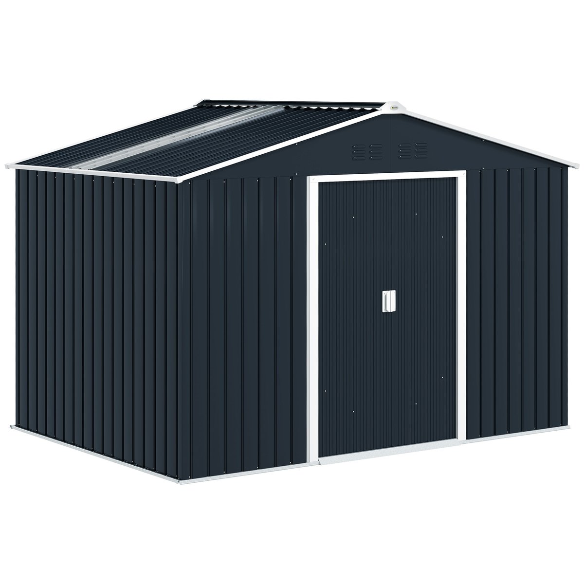 Abri de jardin gris, OUTSUNNY