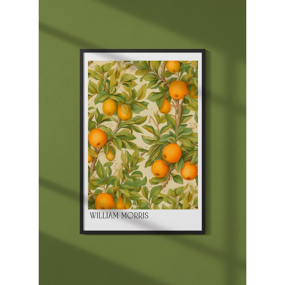 Affiche William Morris n°15 blanc, L'AFFICHERIE