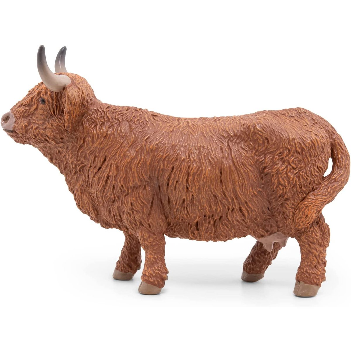 Figurine Vache Highland marron, PAPO