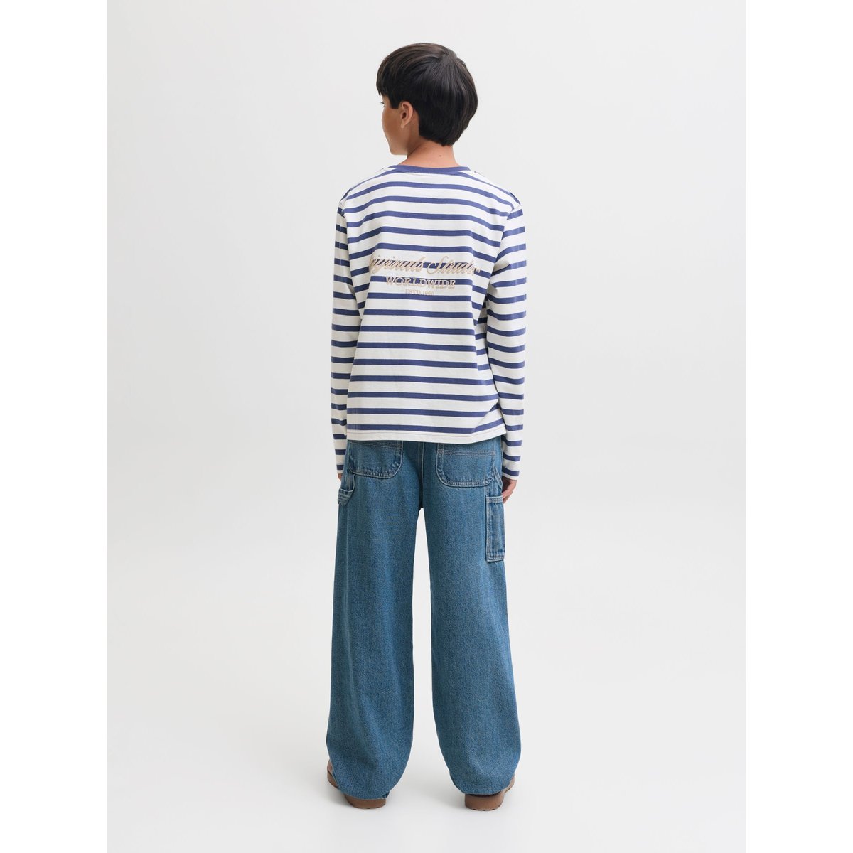 Jean Baggy Fit blue denim, JACK & JONES JUNIOR