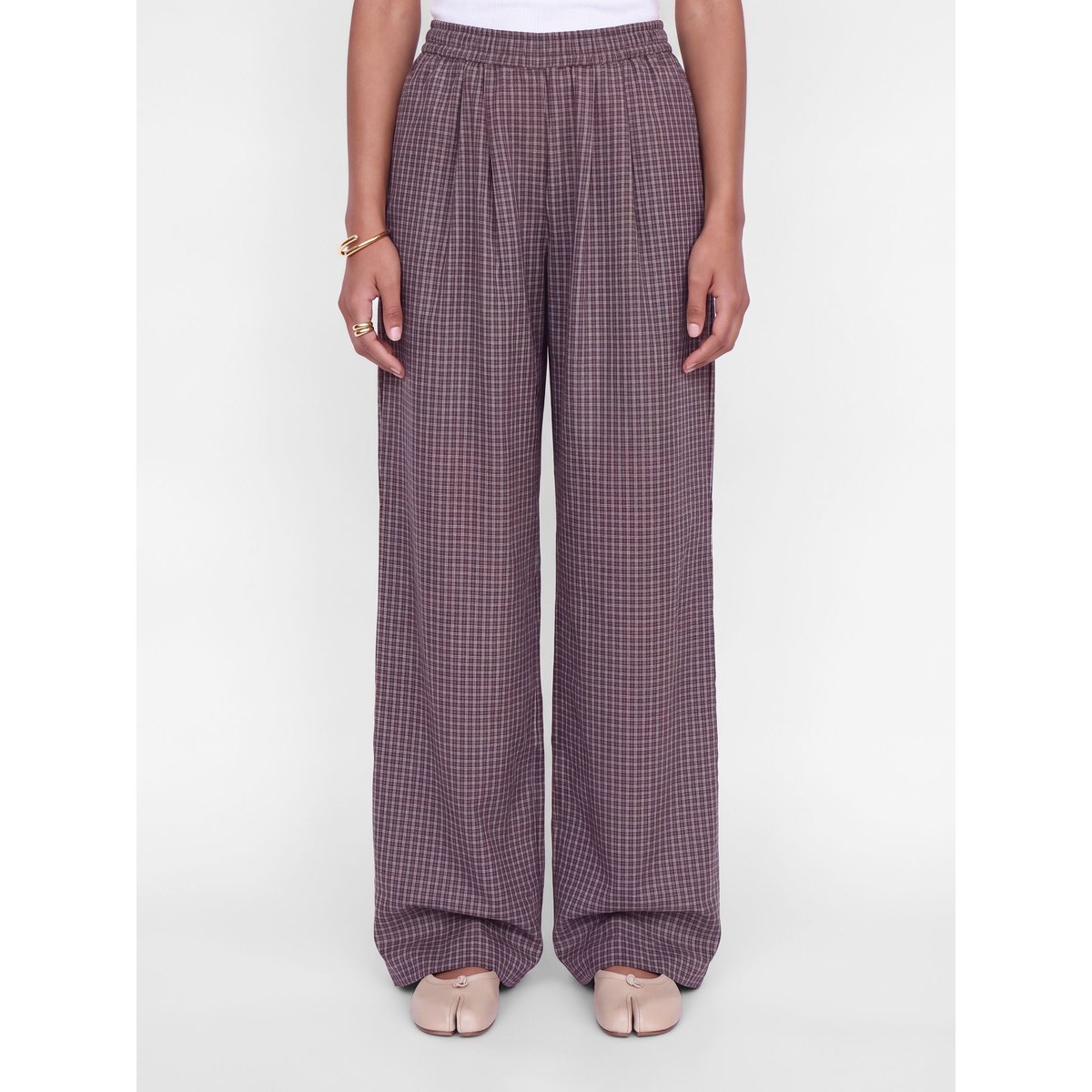 Pantalon À Jambe Large huckleberry 1, JJXX