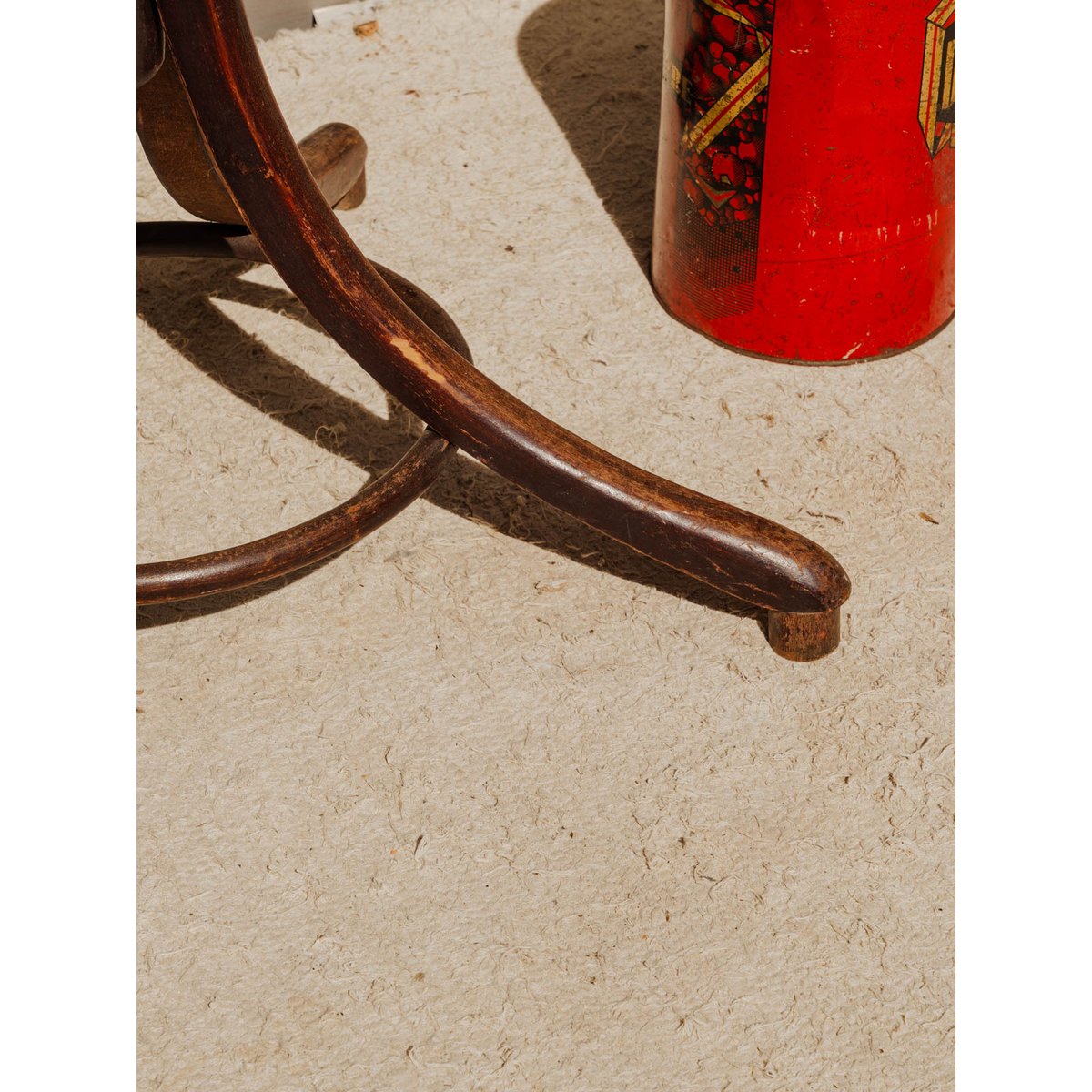 Porte-manteau en bois Max N°441 - Bon état bois foncé, DEBONGOUT
