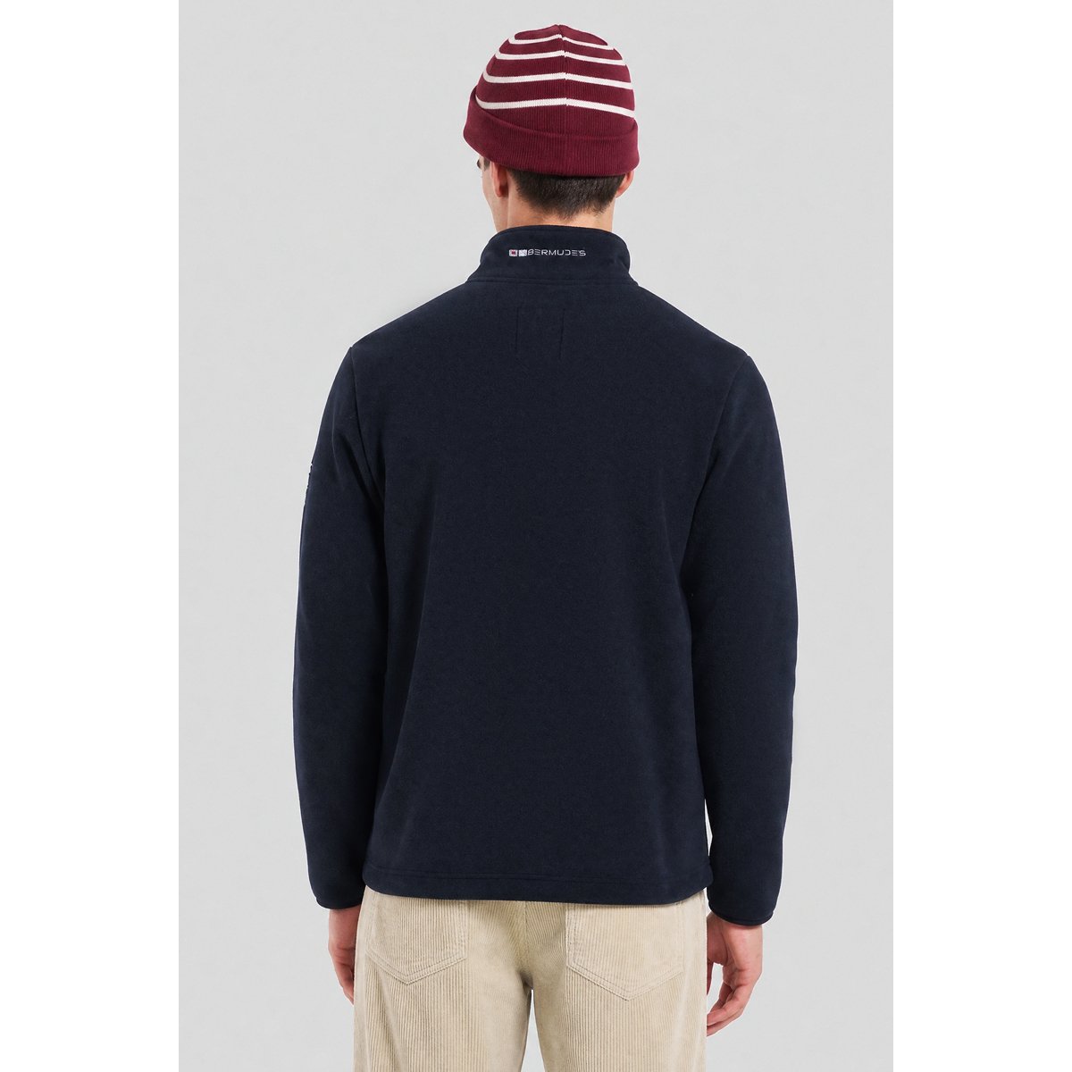 Veste polaire PARATA navy/souris, BERMUDES