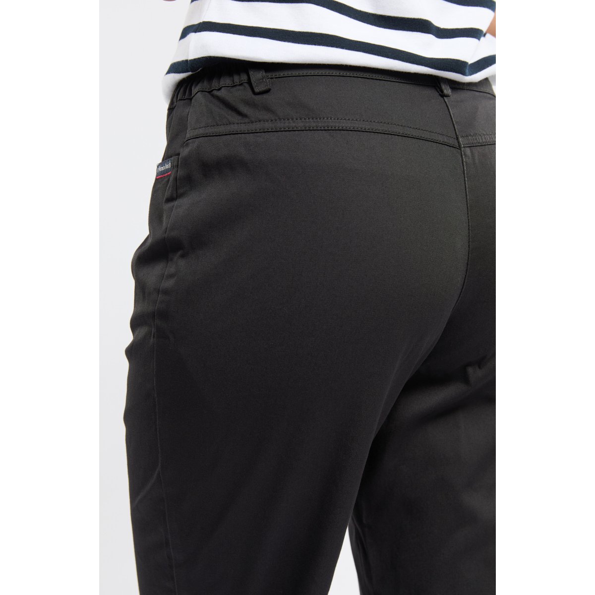 Pantalon confort taille élastiquée TRIMARAN noir, ARMOR-LUX