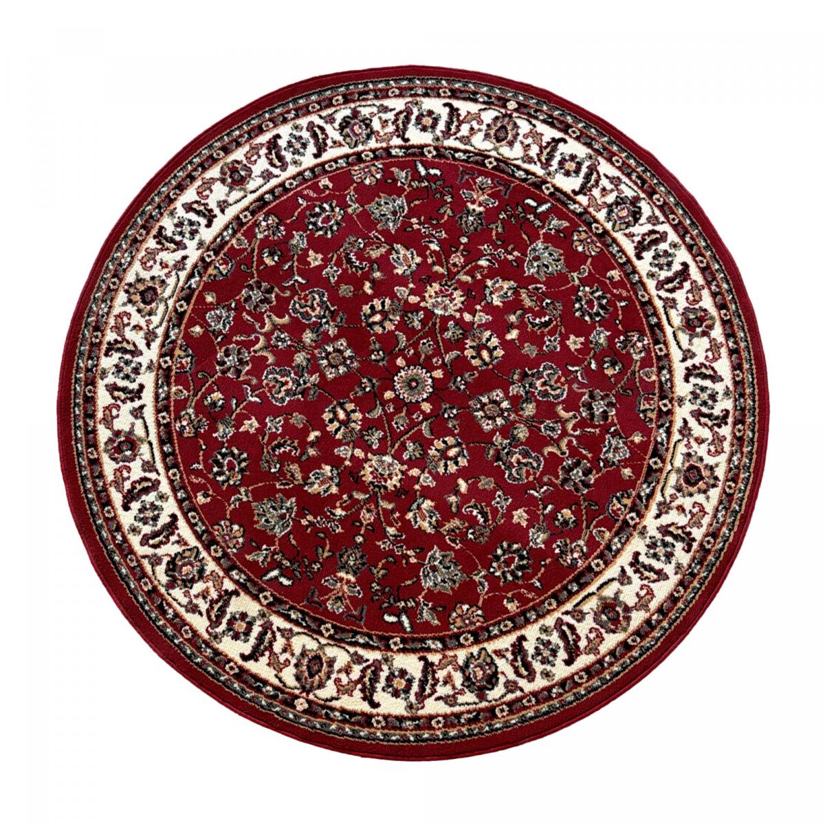 Tapis oriental tissé motif ancestral LYN1 NOMED rouge, UN AMOUR DE TAPIS