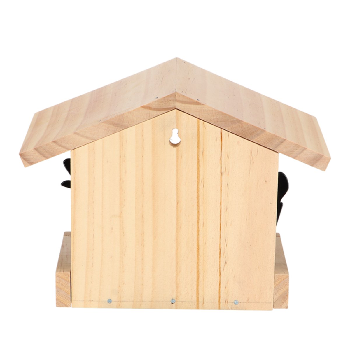 Mangeoire murale en bois motif oiseaux couleur unique, ESSCHERT DESIGN
