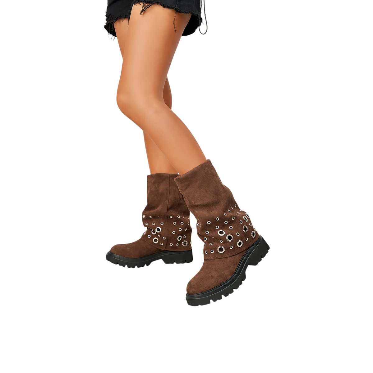 Bottines marron, ENZA NUCCI