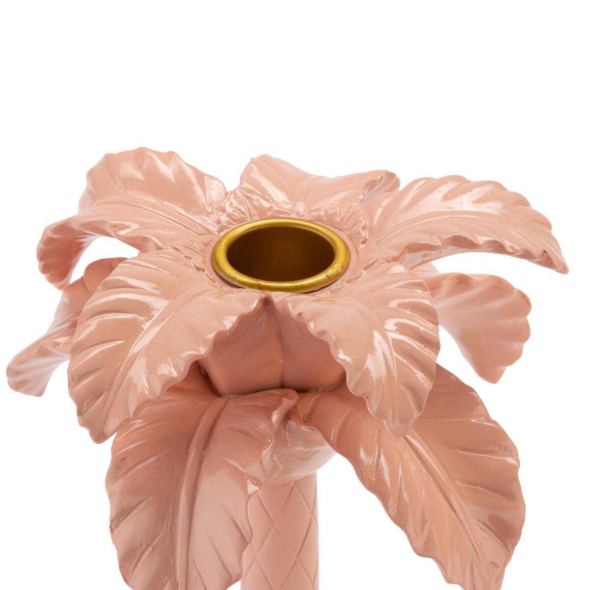 Palm Candlestick Holder pink, YVONNE ELLEN