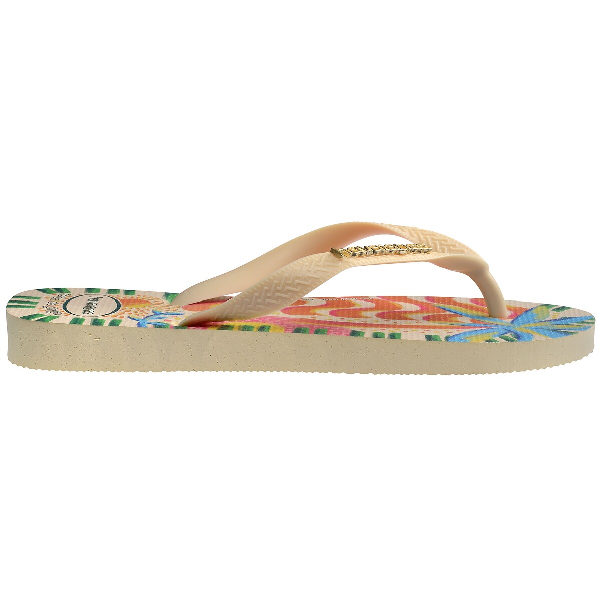 Tongs HAV TOP GINGA BOSSA beige, HAVAIANAS