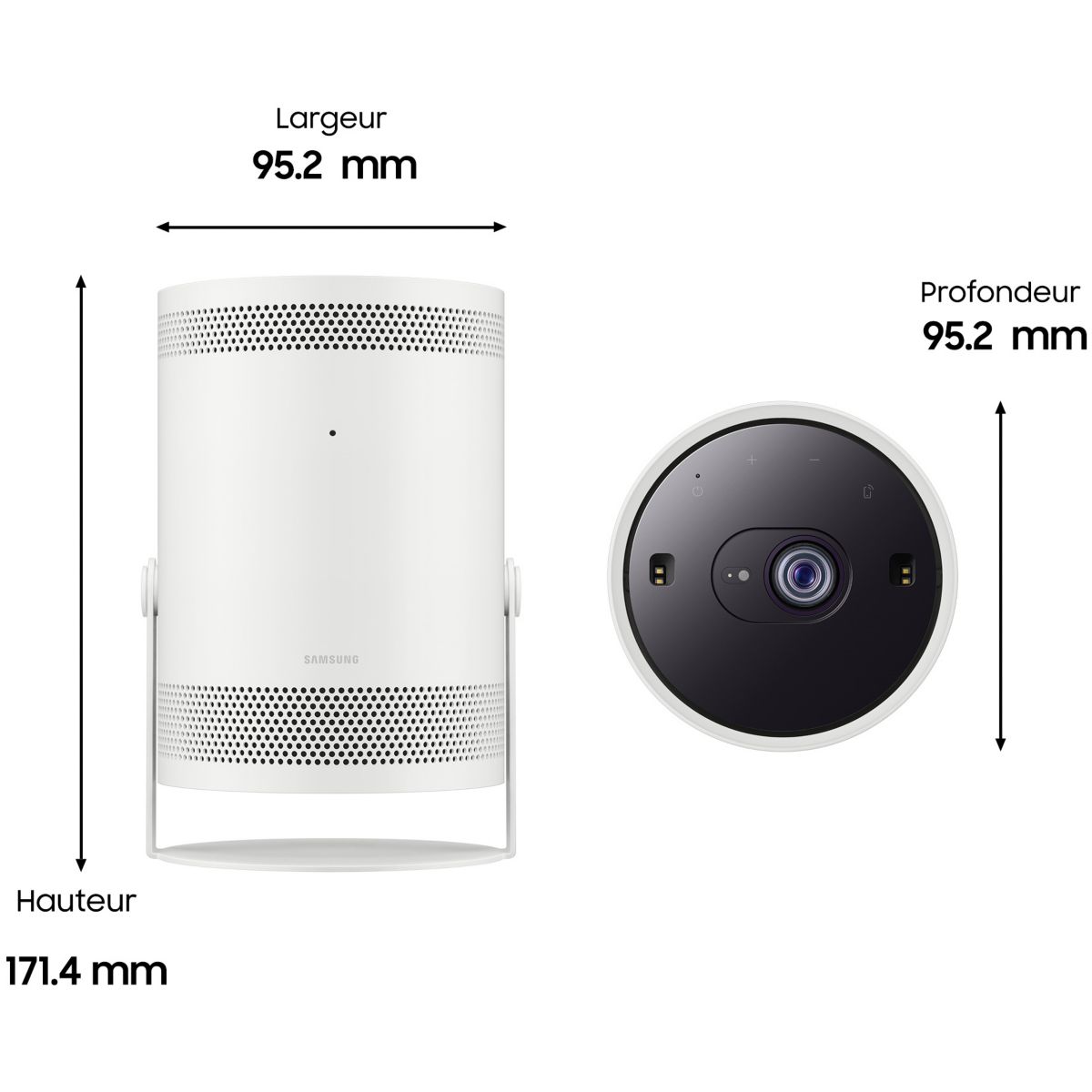 Vidéoprojecteur home cinéma The Freestyle SP-LFF3 blanc, SAMSUNG