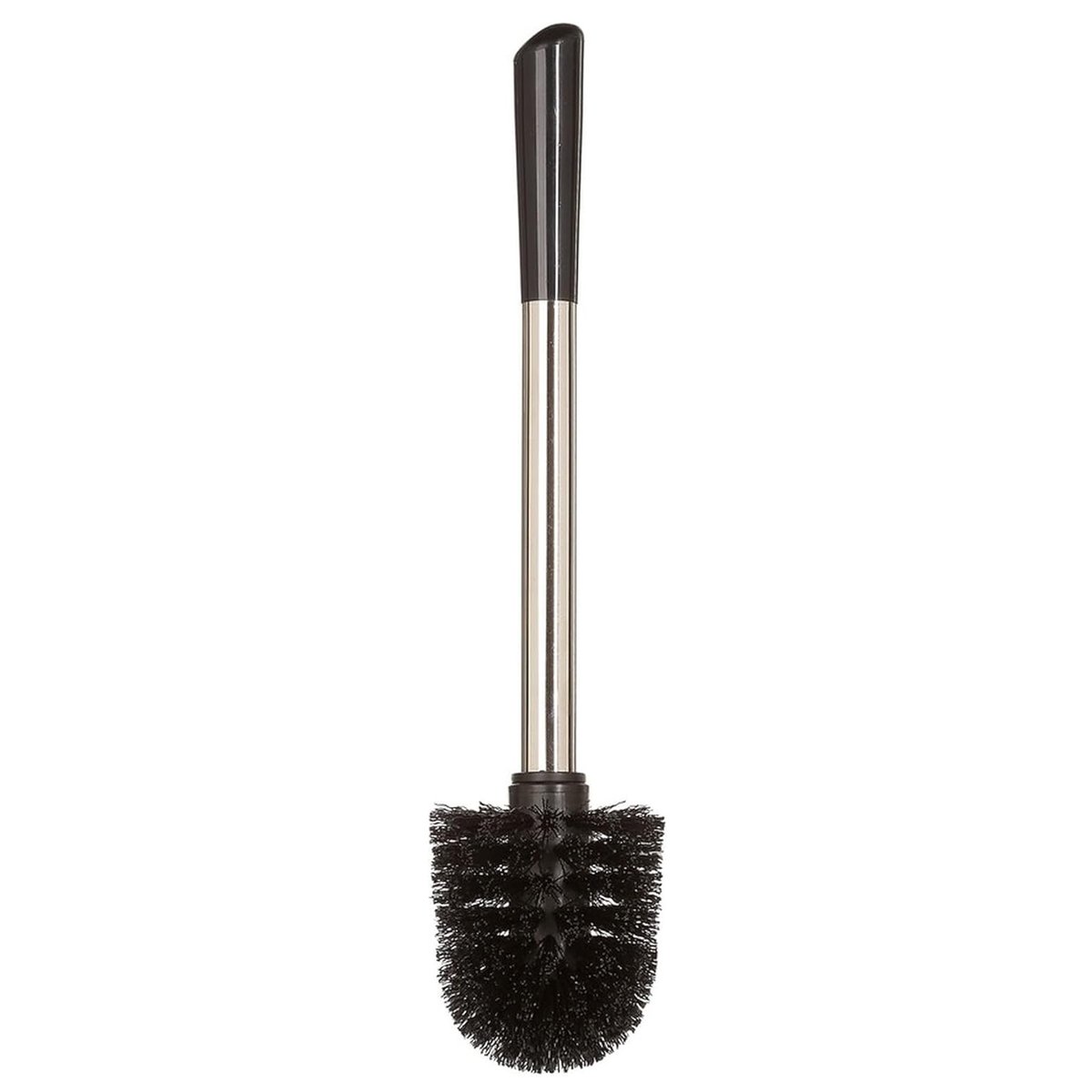 Brosse WC avec Porte-Brosse - Design Moderne et Compact noir, EDEN