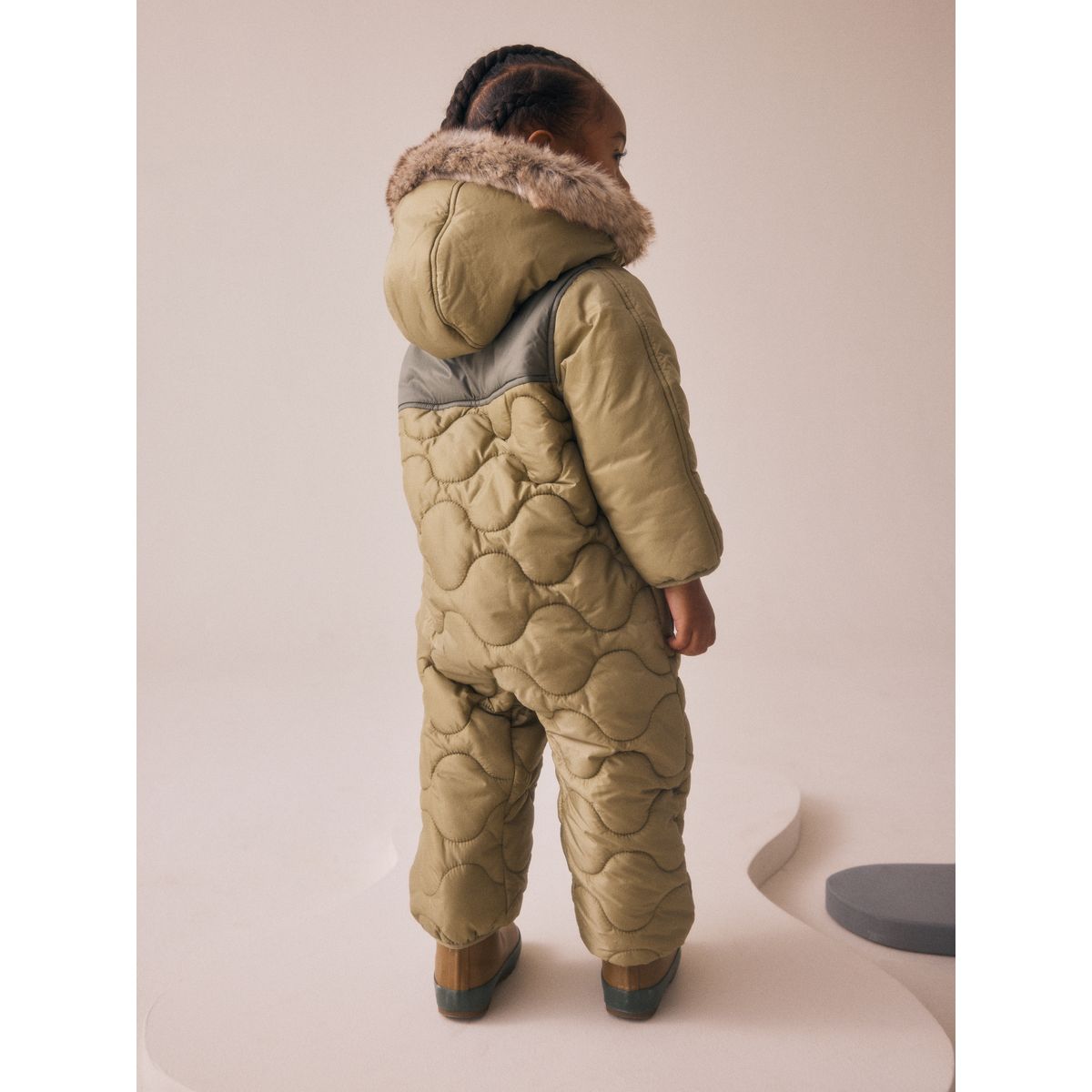 Combinaison de ski imperméable vert kaki, NEXT