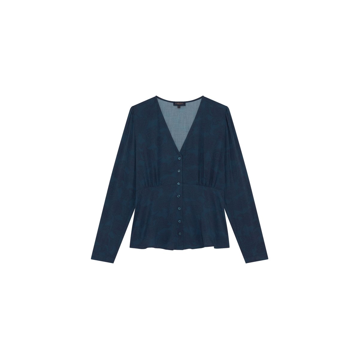 Chemise Celino bleu pétrole, CAROLL