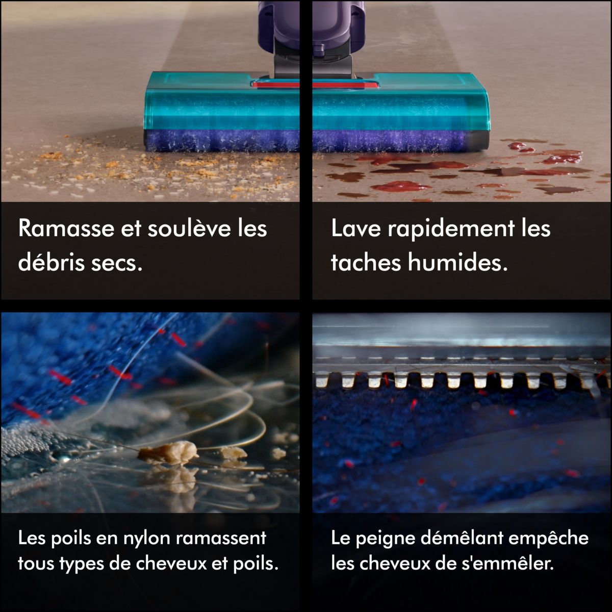 Nettoyeur de sol Clean+Wash Hygiène couleur unique, DYSON
