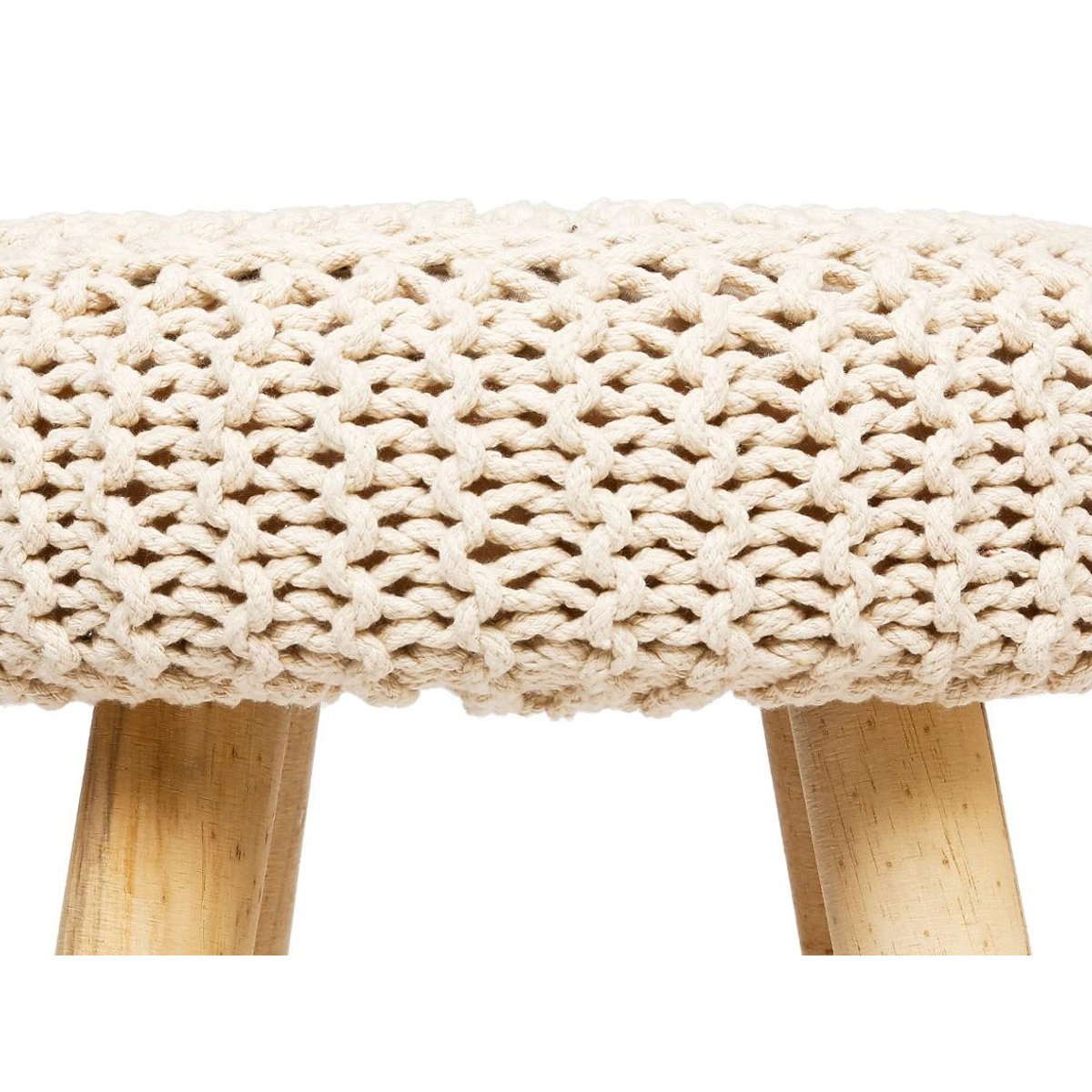 Tabouret SUZETTE beige, ATMOSPHERA