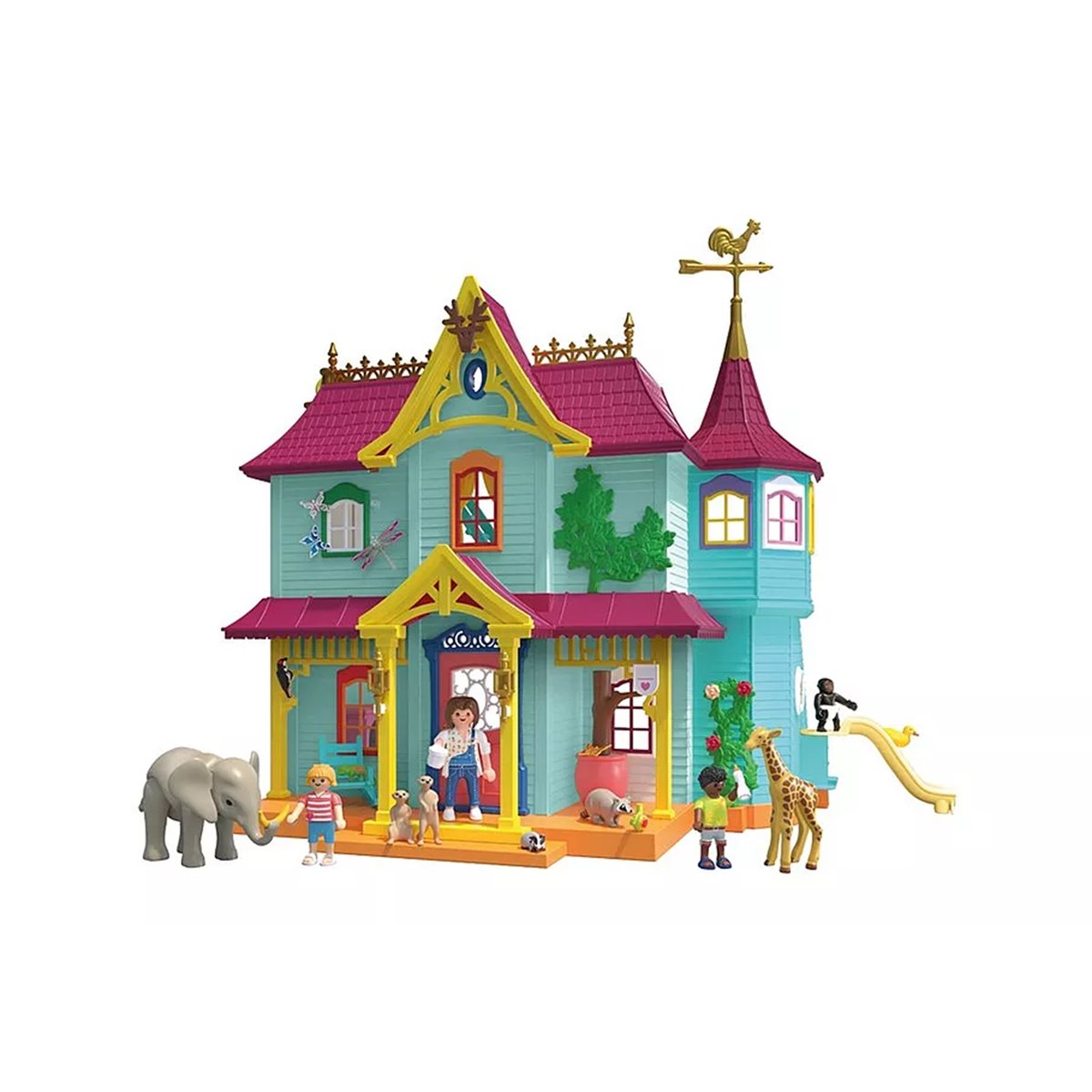Manoir Coloré des Animaux multicolore, PLAYMOBIL