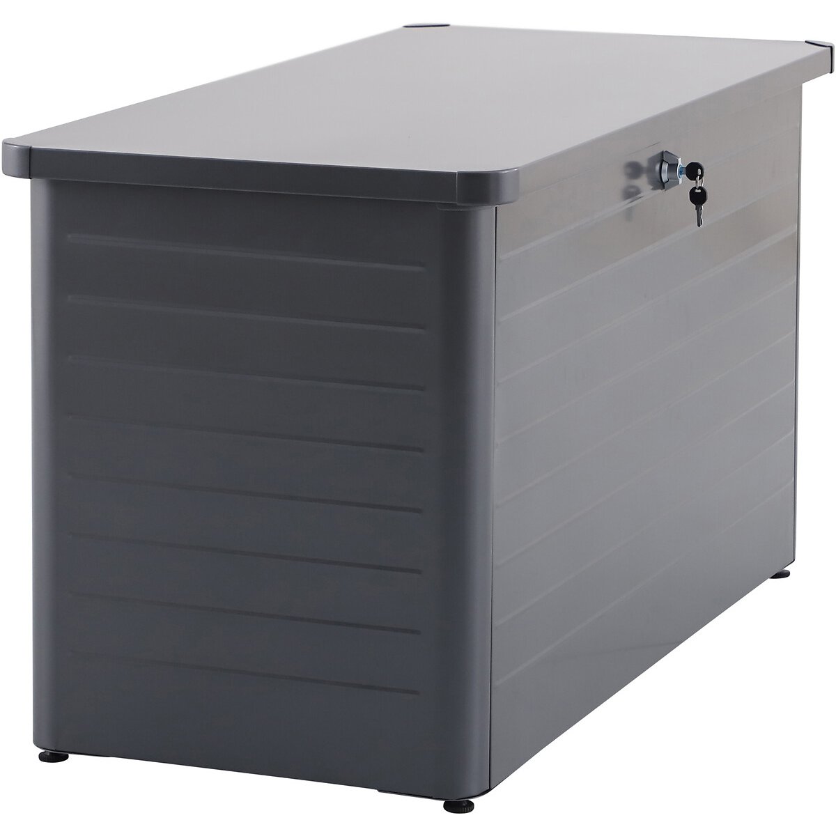 Rhode Island Large Steel Cushion Box black, SO'HOME