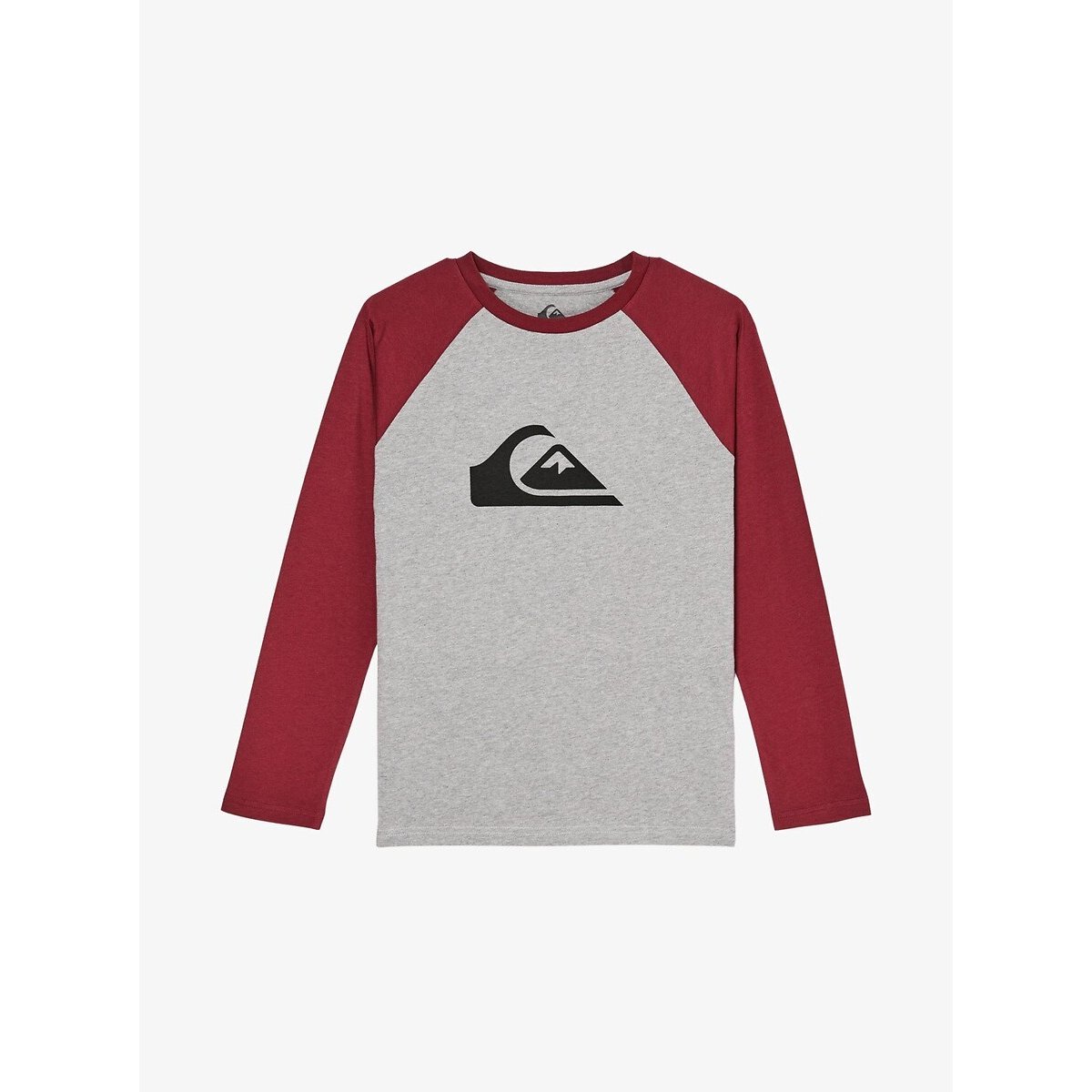 Long Sleeve T-Shirt grey/burgundy, QUIKSILVER