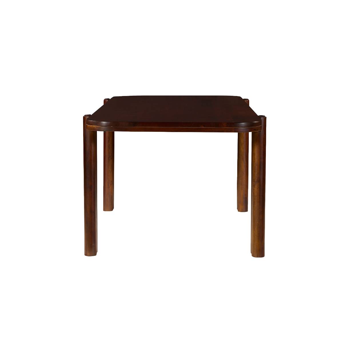 Table à manger en bois de manguier AURALIA bois foncé, MADE IN MEUBLES 