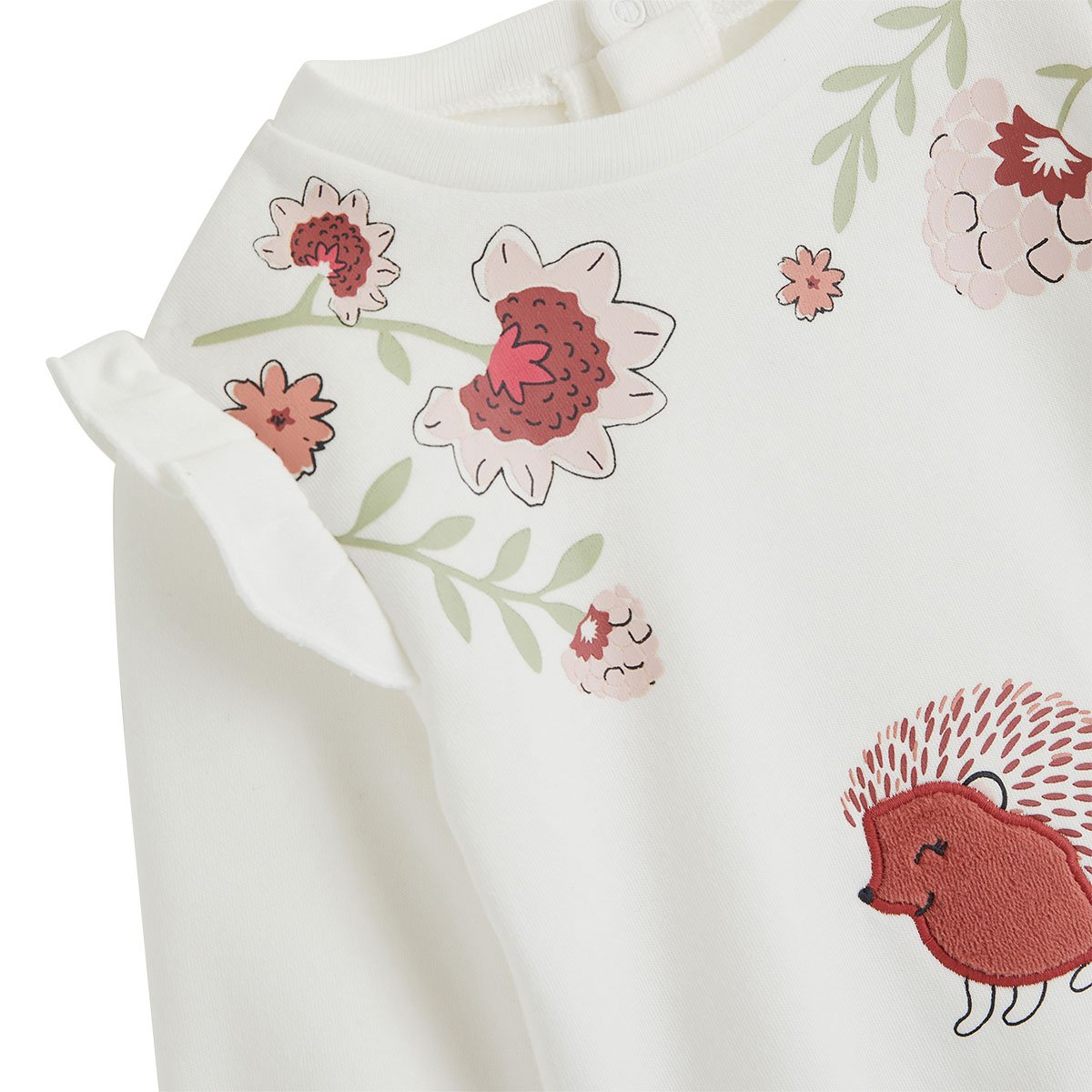 Ensemble bébé sweat et pantalon en molleton Harmony rose, PETIT BEGUIN