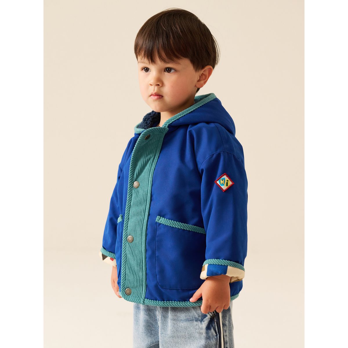 Veste à capuche bleu, NEXT