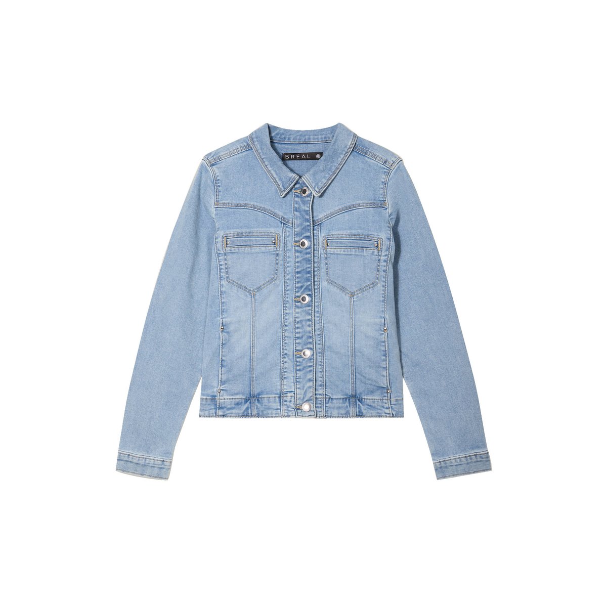 Blouson en jean denim baby bleu, BREAL