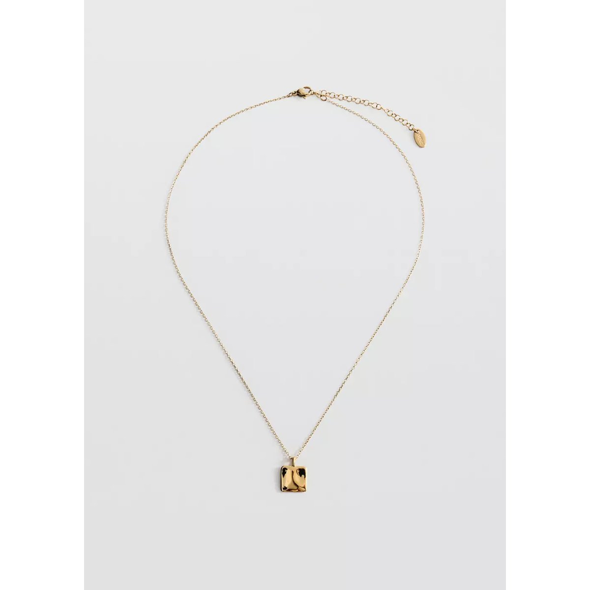 Collier chaîne perle or, MANGO