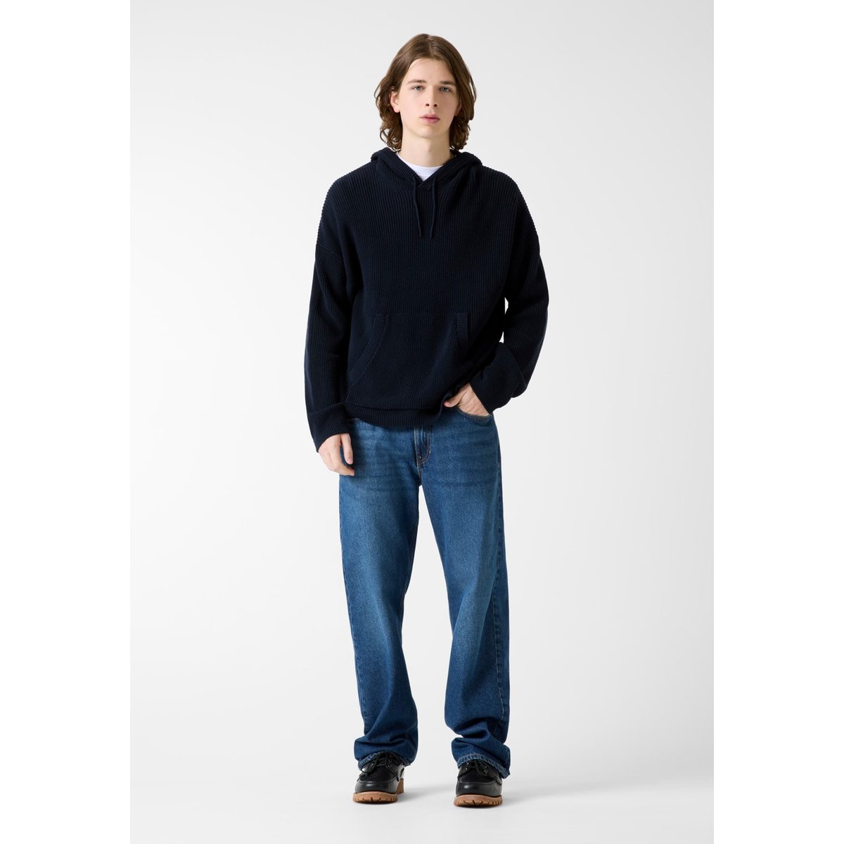 Pull À Étoiles Imprimées bleu foncé, GUESS JEANS