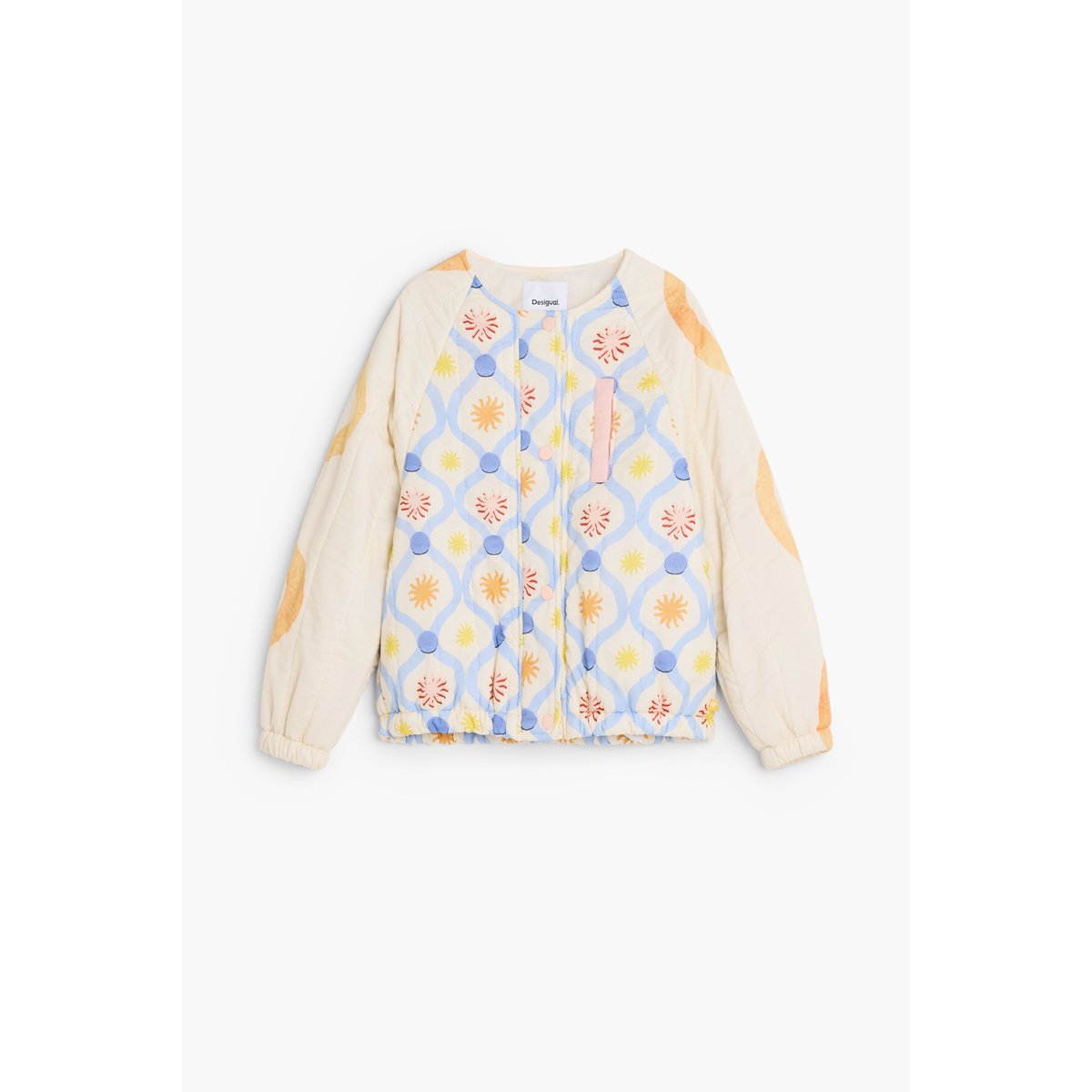 Veste matelassée soles noir, DESIGUAL